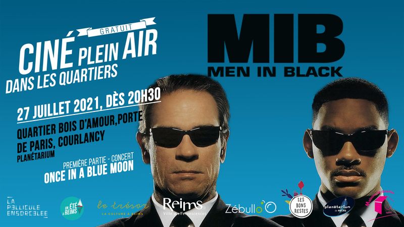 Bannière Ciné Plein Air Men in Black