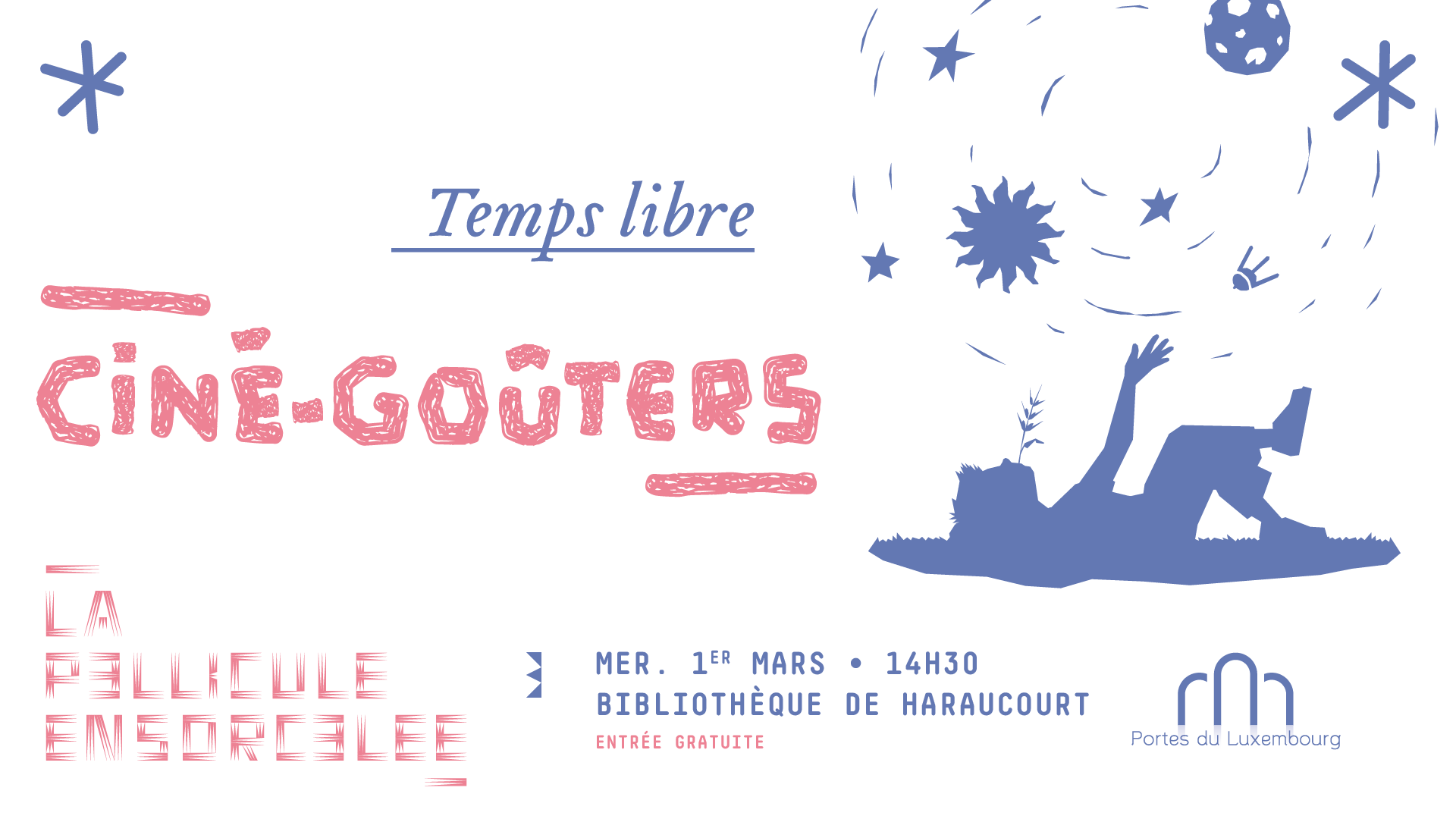 Bandeau Ciné-Goûters - Temps Libre - Haraucourt