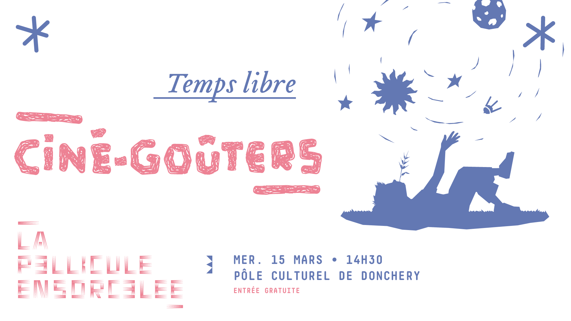 Bandeau Ciné-Goûters - Temps Libre - Donchery