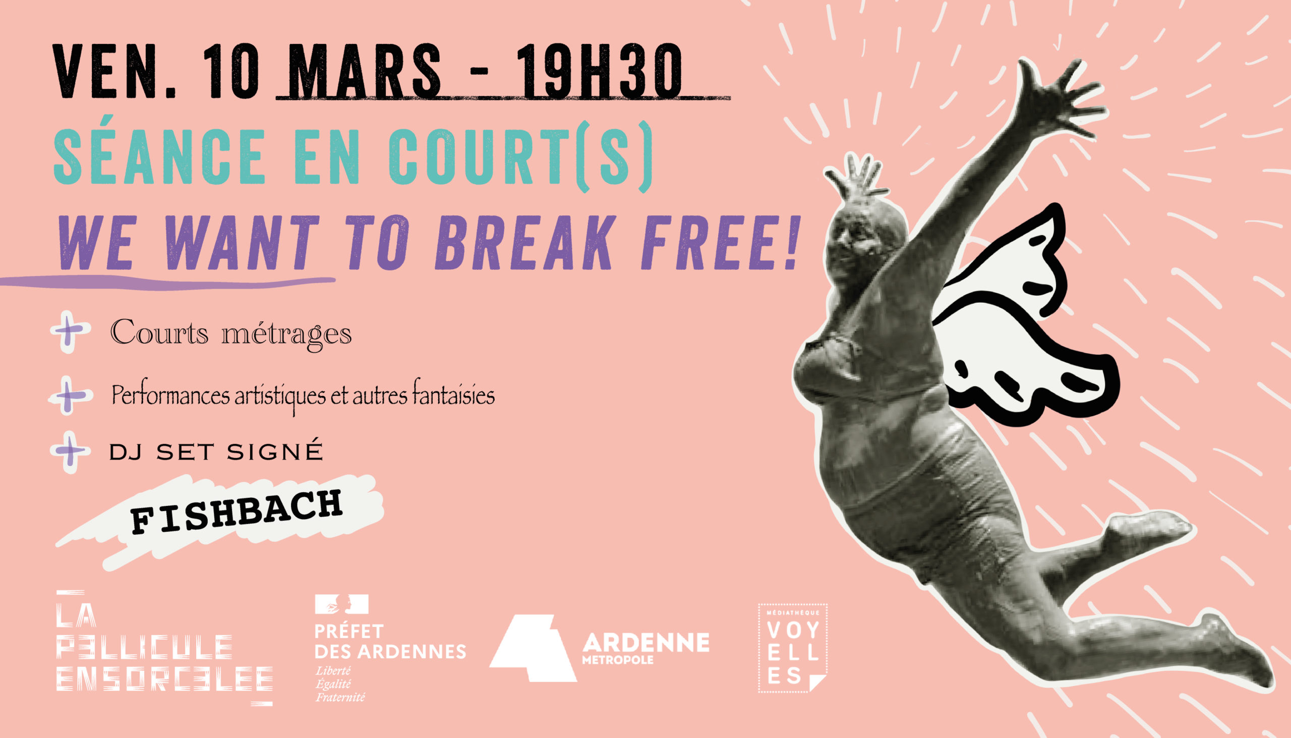 Bannière Séance en court(s) We want to break free!