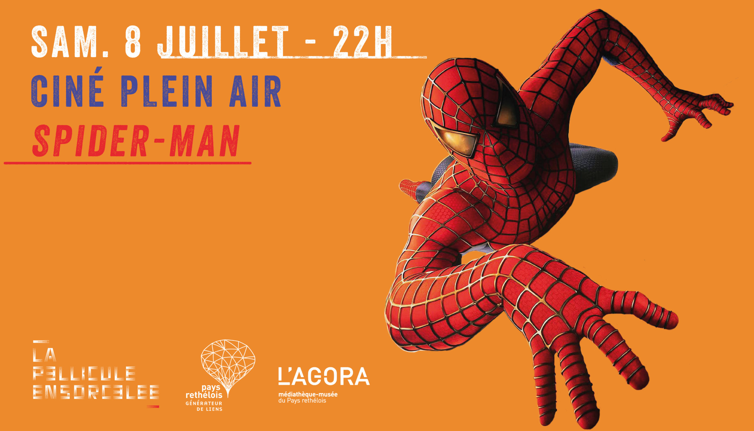 Bannière - Ciné Plein air - Spider-Man