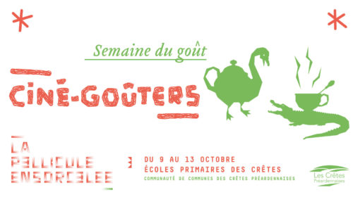 Bandeau Ciné-Goûters - Semaine du goût