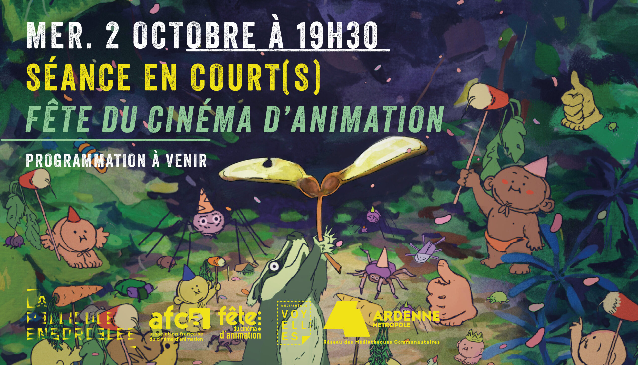 banniere sec cinema animation