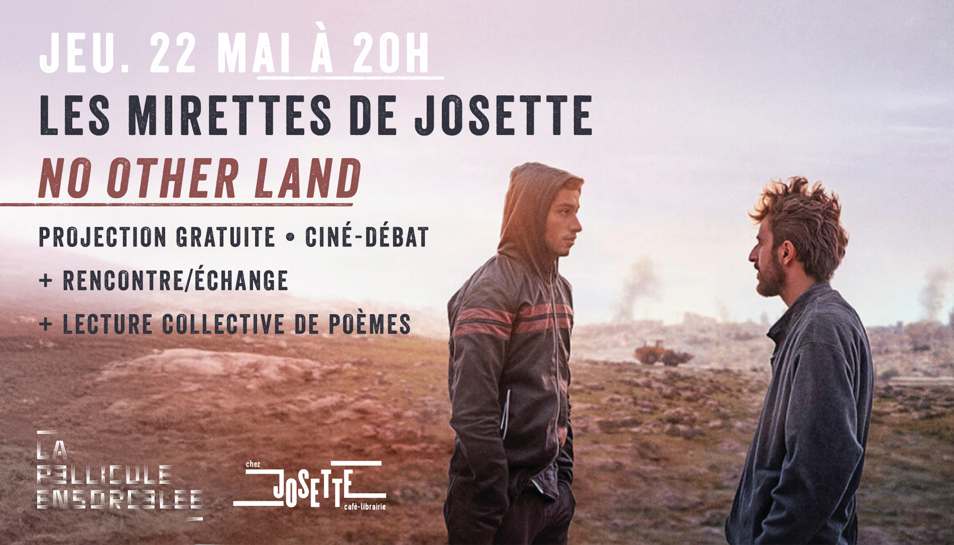 bannière no other land