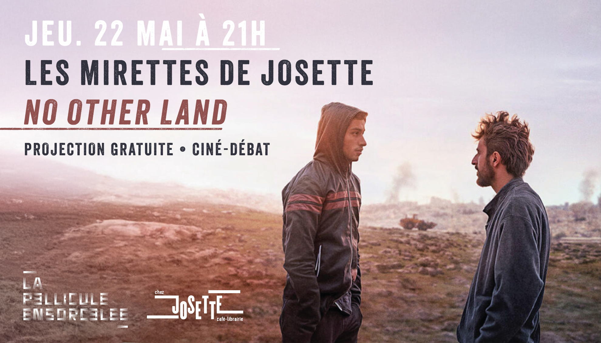 bannière no other land