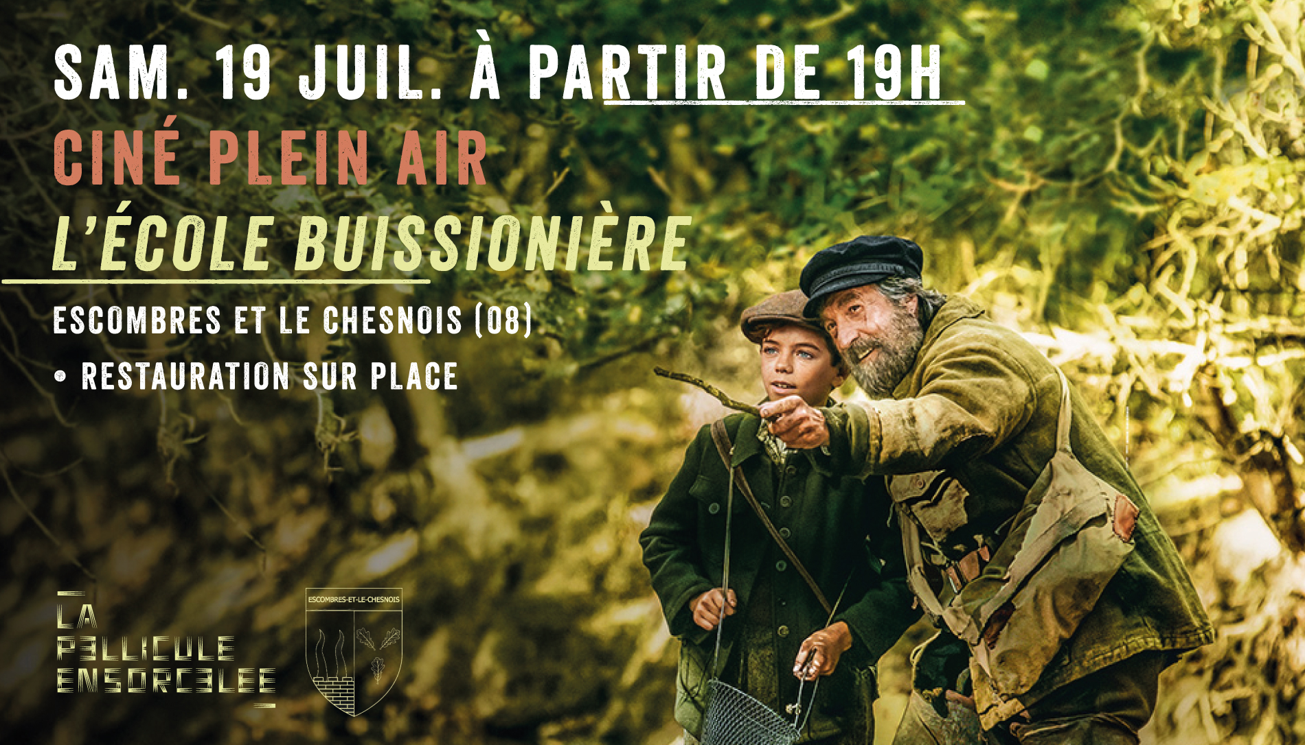 plein air l'école buissionière