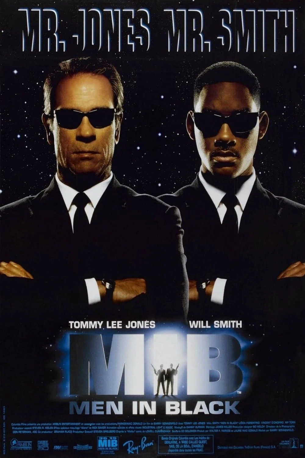 affiche men in black