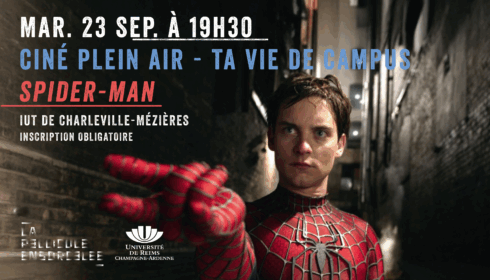banniere plein air spider man