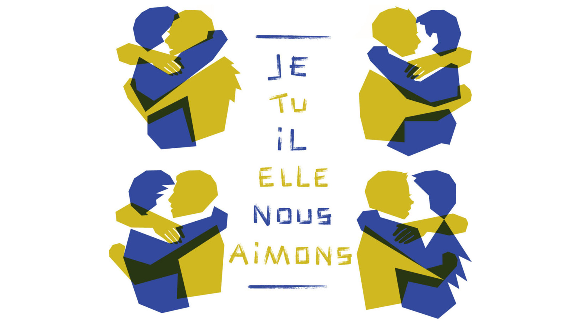 Visuel - Kit contre les LGBTphobies
Je tu il elle nous aimons