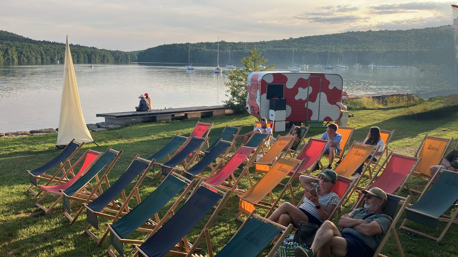 photo plein air caravane