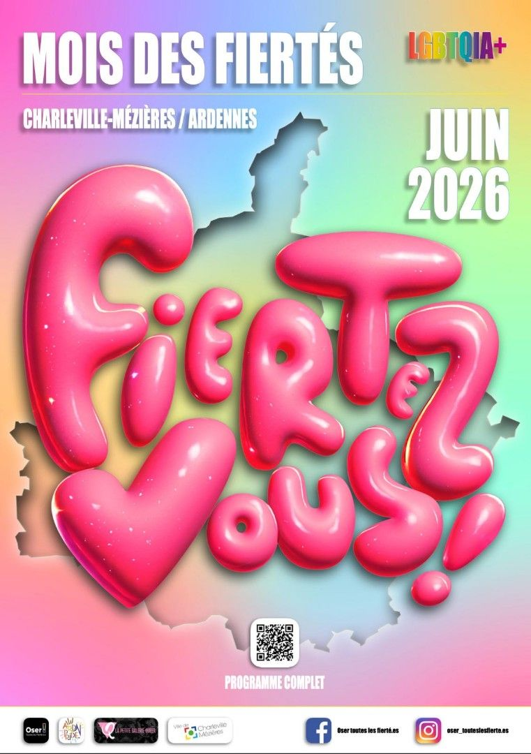 Affiche 2026 - Mois des fiertés à CMZ